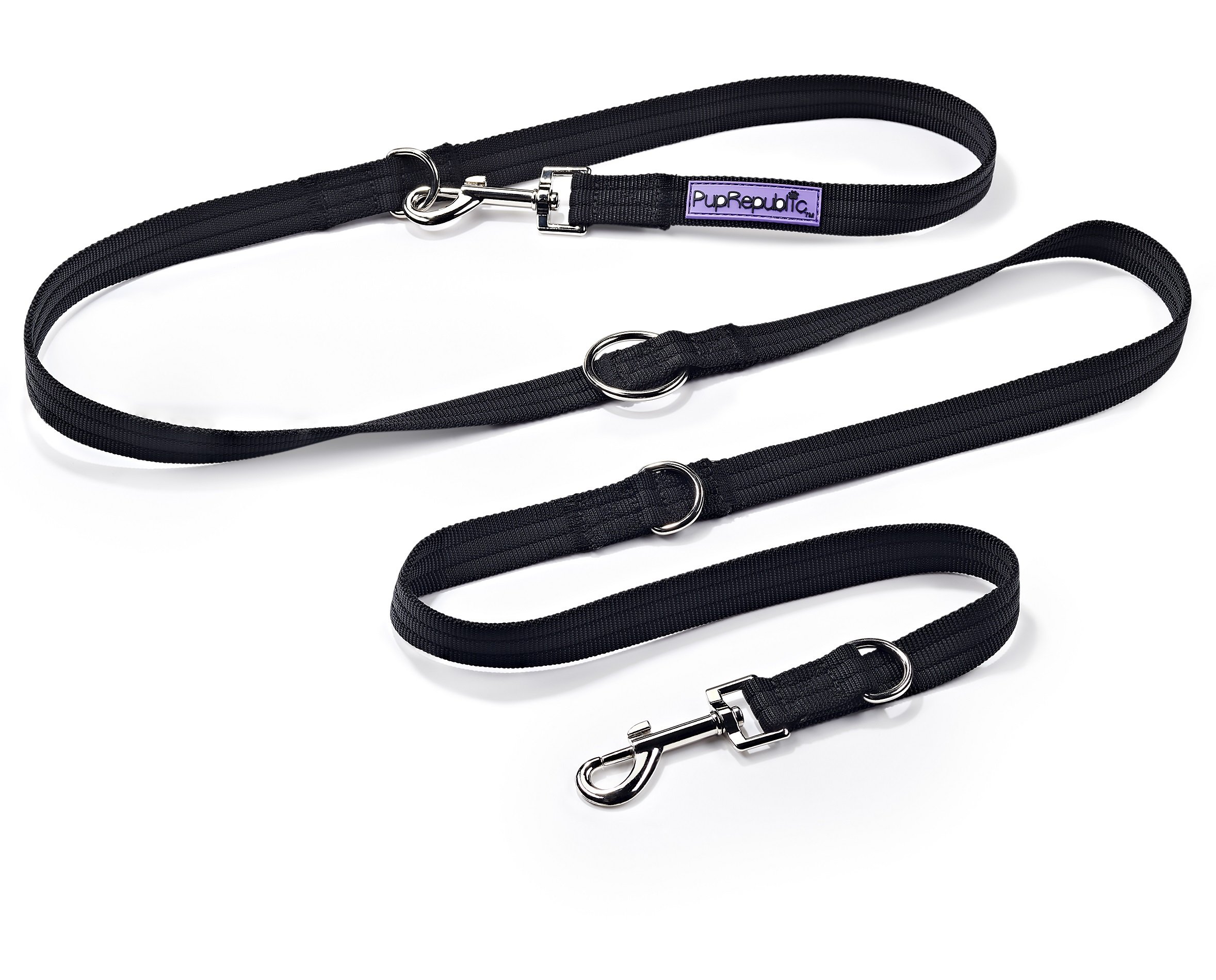 PupRepublic Multifunction Double Ended Lead for Dogs For Training, Close Control and Walking