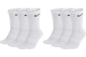 NIKE 6 Paar Socken Herren Damen Weiß Grau Schwarz Tennissocken Sparset SX7664