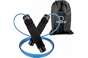 FAST36 Hopprep, professionell snabb justerbar, minnesskumhandtag, kullager, för sport fitness boxning, viktminskning, herr da