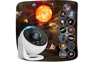 Doraimuni Star Projector and Galaxy Light for Bedroom - 13 in 1 Nebula Planetarium Projector With Timer - Space Lamp for Adults and Kids
