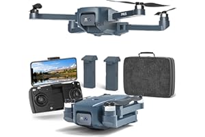 FAKJANK F415 Droni con Telecamera HD 4K Regolabile,Drone con 2 Fotocamera per Adulti,Pieghevole Drone con Brushless Motore per Bambini e Principianti,Drones 5GHz FPV WiFi,Telecomandati Droni con 2 Batterie