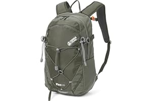 Terra Peak® Mochila de Senderismo 20L para hombre y mujer (FLEX 20 PEQUEÑA) - Mochila de montaña, trekking y viaje para exteriores, ergonómica e impermeable, con ventilación trasera (transpirable)