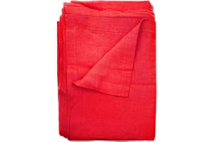 ‎JOWOLLINA JOWOLLINA Laken Bettlaken Überwurf mit Briefecken 100% Leinen Soft Washed Finish180 g/m2 (265x280 cm, Poinciana)