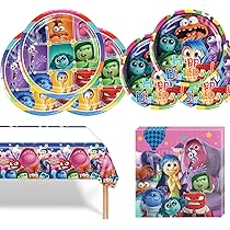 Set Di 50 Adesivi Inside Out | PVC Impermeabile | 5-7 Cm | Per Auto, Laptop, Skateboard | Design Unici E Colorati - Foto 10