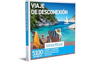 Smartbox - Caja Regalo Viaje de desconexión - Idea de Regalo para Novias - 1 Noche con Desayuno y Cena o Acceso SPA para 2 Personas