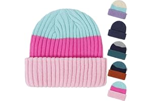 QIYIENDIAN Baby Toddler Morbido Cappello Invernale Maglia Caldo Cappello Beanie Bambini Ragazzi Ragazze