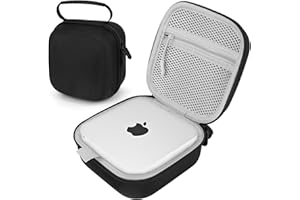 bssmmai Schutzhülle für Apple Mac mini M4 / M4 Pro Zubehör, Reise-Schutzhülle,wasserdichte und Stoßfeste Robuste Aufbewahrungsbox Tragetasche/Box für Reisen und Büro