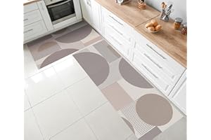 VINILIKO Design | Alfombra Vinílica Hermes 66x250 cm - Antideslizante, Impermeable, Lavable - Varios Tamaños - Alfombra Vinilo Salón, Cocina