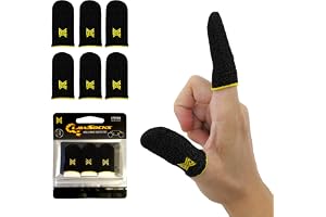 MGC ClawSocks, premium mobila spelfingerärmar, friktionsfri precisionskontroll, premium ledande kolfibermaterial, hållbar hög