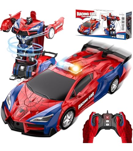 Braxel Voiture Télécoandée, Spider Jouet Enfant 3 4 5 6 7 8 9 Ans