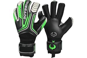 Renegade GK Vulcan Guantes De Porteros con Microbe-Guard (Talla 6-11, 4 Estilos) |Pro Protección De Dedos | 3.5+3mm Hyper Grip | Guante De Alto Nivel | Agarre Y Protección | Adulto, Muchacho
