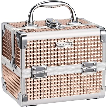 Große Rosa Make-up-Tasche Mit Tier-Motiv – Kosmetiktasche Mit Vielen Fächern