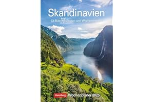 Skandinavien Wochenplaner 2025 - 53 Blatt mit Zitaten und Wochenchronik: Praktischer Foto-Kalender mit traumhaften Aufnahmen und Platz für ... Wochenkalendarium (Wochenplaner Harenberg)