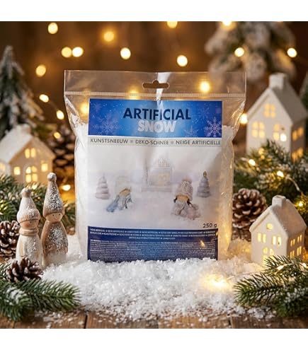 Kerstdecoraties nep sneeuwbal voor kinderen indoor sneeuwballen