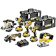 DEWALT DCK664P3 18v XR Cordless Brushless 6 Piece Power Tool Kit 3 x 5ah Li-ion