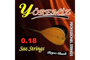 Kisa Sap Baglama Saz Teli Yöremiz - 0.18