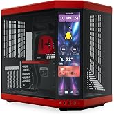 Hyte Y70 Touch Infinite Midi Tower Nero, Colore Ciliegia (HYTE Y70 Touch Infinite Case Blk Cherry)
