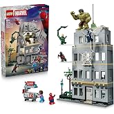 LEGO Marvel &Ouml;r&uuml;mcek Adam ve Hulk&rsquo;ın Destansı &Ccedil;arpışması 76350-8 Yaş ve &Uuml;zeri Kız ve Erkek &Ccedil;ocuklar i&ccedil;in 6 Karakter İ&ccedil;eren Oyu