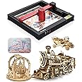 ATOMSTACK A24 PRO Laser Engraver Unibody, Efficient Expandable &No-Installation DIY Cutter Machine,600mm/s High Speed for Wood, Metal