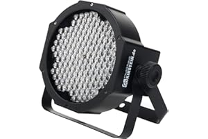Showlite FLP-144 Flatline Panel LED Scheinwerfer (PAR Strahler, Discolicht, Bühnenbeleuchtung, Lampe, 144 LED/RBG mixing, Anschlüsse: DMX In/Out, 6 DMX Modi)