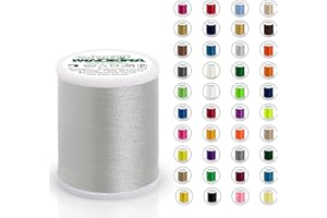 ‎STICKLING Madeira Polyneon 40 Original | 1.000 m Spule | Stickgarn für Stickmaschine | Maschinenstickgarn | Garn zum Sticken | Stickset (1687 Silver)