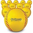GoSports Foam Training Baseball 12 Pack - Regulation Size Foam Baseballs for Soft & Safe Throwing, Catching and Batting Practice