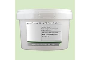 SOURCE CHEMICALS Sodium Chloride (Salt) Food Grade 500g Including Delivery