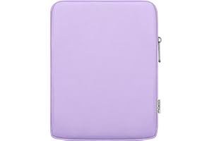 MoKo 9-11 Pulgadas Tablet Funda Bolsa de Transporte se Adapta a la Nueva 11" iPad Air M3, iPad A16 2025, iPadPro 11 M4, Air 5/4/3, iPad10/9/8th Gen, Tab S8/S9 11", Morado