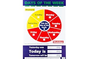 Days of the Week (Laminated posters 55 x 77cm)