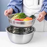 Promosyonca &Ccedil;ift Kulplu Metal S&uuml;zge&ccedil;, Mutfak İ&ccedil;in (31 cm)