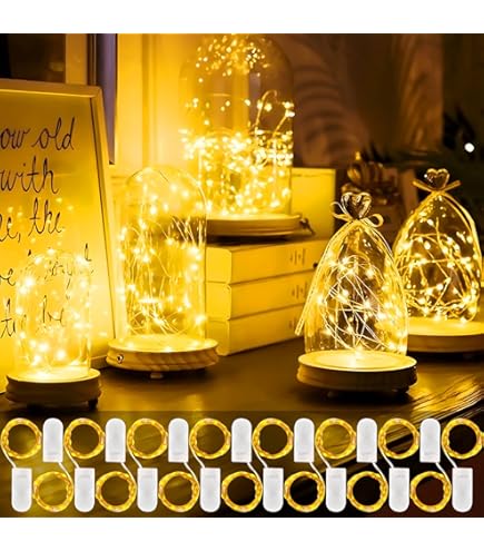 20 stuks lichtketting met 120 batterijen, 2 m 20 leds, 3 modi, led- lichtketting, koperdraad, waterdicht, decoratieve kerst voor binnen en buiten, bruiloftsfeesten, warmwit 20 stuks lichtketting met 120 batterijen, 2 m 20 leds, 3 modi, led- lichtketting, koperdraad, waterdicht, decoratieve kerst voor binnen en buiten, bruiloftsfeesten, warmwit