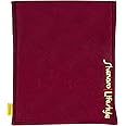 Shenaro Lifestyle's Hot & Cold Organic Microwavable Reusable Wheatty Bag with Whole Grains & Lavender for Pain Relief Muscle Spasm, Joint, Back, Shoulder, Neck Pain & Swelling (Burgandy Maroon)