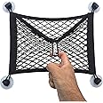 easysac FixSac 2 Storage Net for Fixing without Drilling for Commercial Vehicles, Camper Vans, Motorhomes, Caravans and Boats – 35 x 30 cm