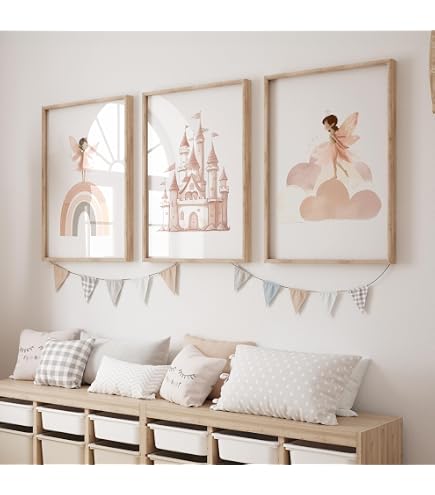 Poster Artistico Ballerina Per Cameretta Bambina - Stampa Giclée A4/A3/A2, UK - Foto 2