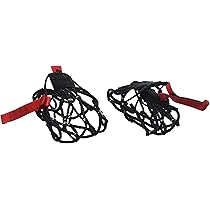 Surchaussures Antidérapantes Ezy Shoes Walk – Noir, Taille M – Tout-terrain, Neige, Boue
