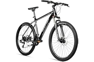 ‎BERGSTEIGER Bergsteiger Makalu 26, 29 Zoll Mountainbike Aluminium, geeignet ab 150 cm, Scheibenbremse, 21 Gang-Schaltung, Hardtail, Jungen-Fahrrad & Herren-Fahrrad