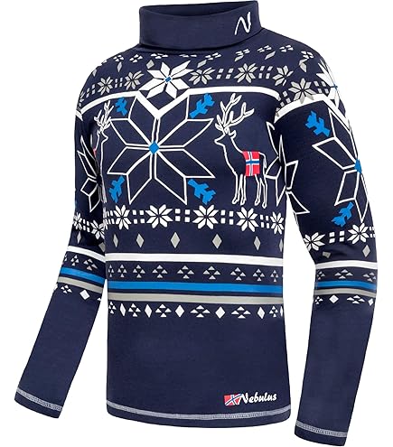 Nebulus Norweger Pullover Herren Nebulus Fleecepulli PAAVO Herren