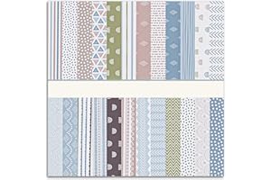 APOMOONS 24PCS Bloque De Papel Scrapbooking 31×31 cm Hojas Doble Cara Premium, Papel Decorativo Para áLbumes De Recortes Y Tarjetas Papels Scrapbooking Para DIY, Decoupage Journaling