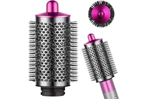 YTCHYYSK Large Round Volumizing Brush for Dyson Airwrap Hair Styler Limp Flat Hair Volumizer Attachment Tool, Rose