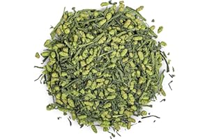 Moya Matcha Tè Verde Biologico Iri -Genmaicha | 100g Sencha con Riso y Matcha | Il Miglior Tè di Qualità dal Giappone | Cordiale per Vegani e Vegetariani | in una Borsa Chiusa