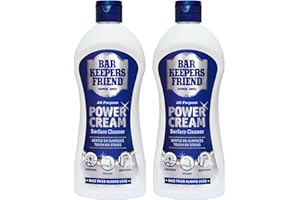 Bar Keepers Friend - Crema limpiadora multiusos, 350 ml