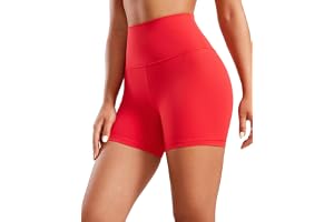 CRZ YOGA Butterluxe Biker Shorts 4" | Extremt mjuk, skonsam kompression, yoga, hög midja, för kvinnor