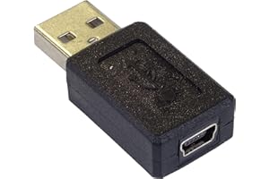 PremiumCord USB-Adapter USB A auf Mini USB, Stecker auf Buchse, M/F, kur-10
