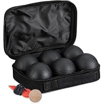 Jeu De Pétanque D’intérieur - 6 Boules Souples + Cochonnet - Pour Toute La Famille - Usage Intérieur/extérieur