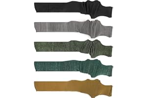 GUGULUZA Extrabreit Gewehrsocke Waffenstrumpf für Langwaffen mit Zielfernrohr, Silikon Behandelt Gewebe, Gewehr Lufgewehr Aufbewahrung Schutzhülle 120cm Länge