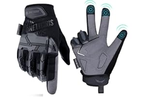 OneTigris Taktische Handschuhe Militär Touchscreen Motorradhandschuhe Outdoor Motocross Handschuhe Kletterhandschuhe für Airsoft Paintball Wandern Jagen Radsport