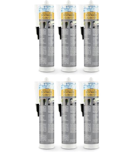 Colle Bitume Étanchéité Toiture Bituplast - Lot De 3 - Noir - Fabriqué En Allemagne - Neuf