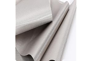 KSQP EMF Abschirmgewebe Strahlenschutz Faraday EMI RFID Abschirmgewebe Blocker Abschirmung Smartphone Block EMF-Schutzgewebe für Tasche/Geräteabdeckung Strahlung Computer,silver-3m