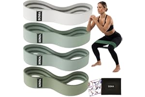 SŌMA FITNESS PRODUCTS Sōma Elastique Musculation – Elastique Sport en Tissu Résistant pour Entraînement Complet, Bande de Resistance Musculation pour Fitness/Yoga/Pilates
