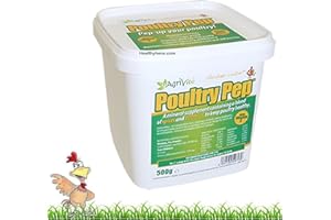 AGRIVITE Poultry Pep 500g Chickens Poultry Duck Spice Vitamin powder Tonic vit boost